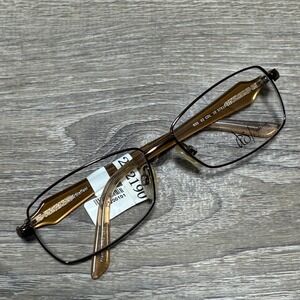 Roberto Steffani RS 03 COL 10 Eyeglass Frames Bronze Brown Rectangular 57-15-135